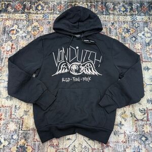 S – Black Wing Logo Hoodie – Cozy